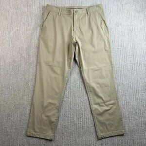 Rhone Commuter Slim Golf Pants Men's Size 33x27 Khaki